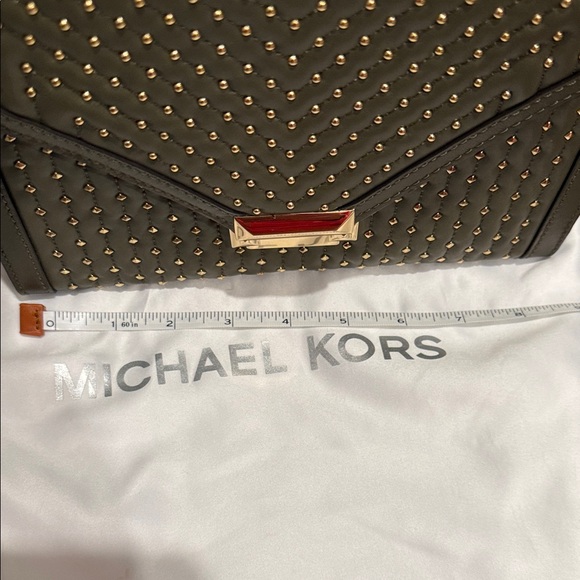 MICHAEL MICHAEL KORS
Whitney Large Studded Leather Convertible Shoulder Bag - Picture 12 of 12